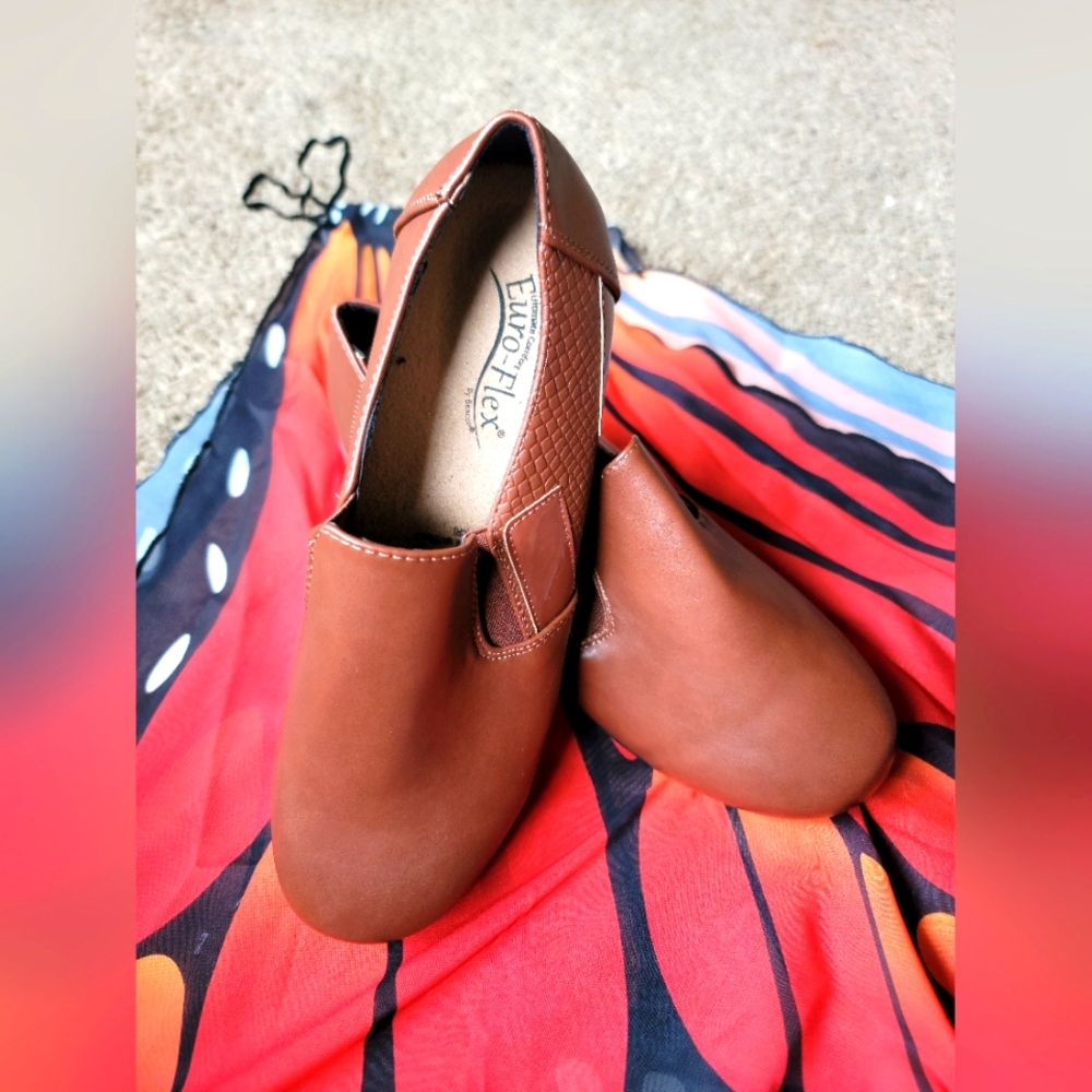 NEW EUROFLEX WOMEN WALKING LEATHER SHOES